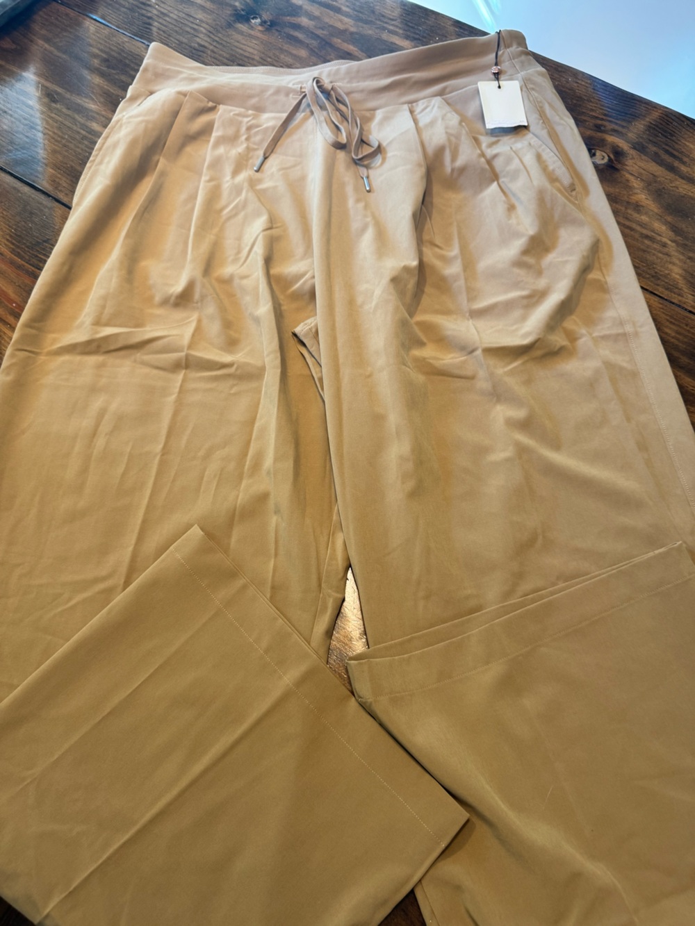 Calia Mid Rise Full Length Wide Leg Pants Journey Collection Size Large NWT